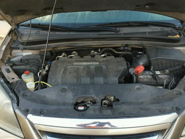 5FNRL387X6B437872 - 2006 HONDA ODYSSEY EX TAN photo 7