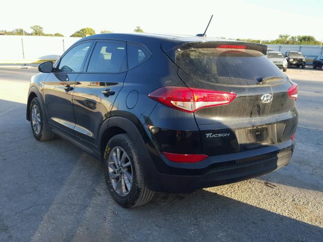 KM8J23A4XHU300551 - 2017 HYUNDAI TUCSON SE BLACK photo 3