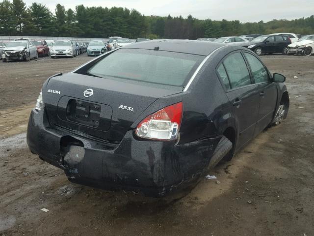 1N4BA41E65C843204 - 2005 NISSAN MAXIMA SE BLACK photo 4