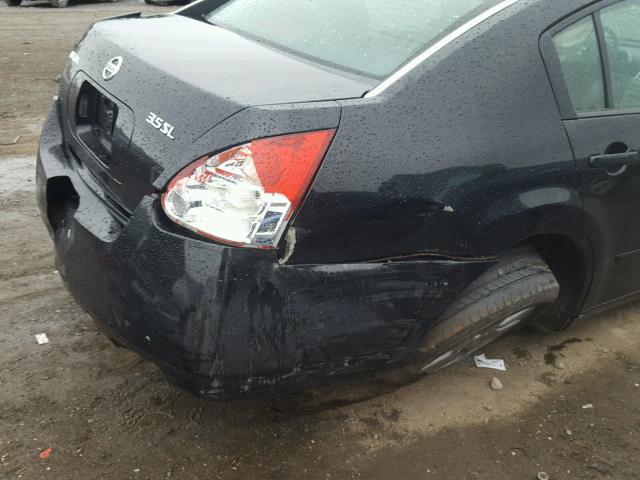 1N4BA41E65C843204 - 2005 NISSAN MAXIMA SE BLACK photo 9