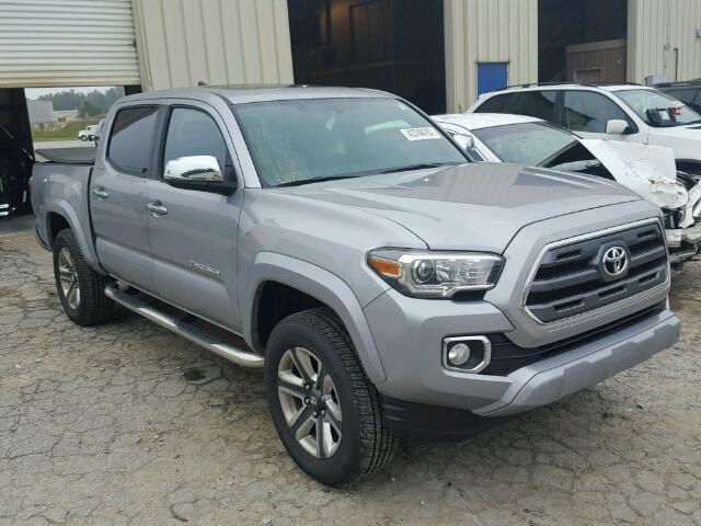 3TMEZ5CN7HM032372 - 2017 TOYOTA TACOMA SILVER photo 1