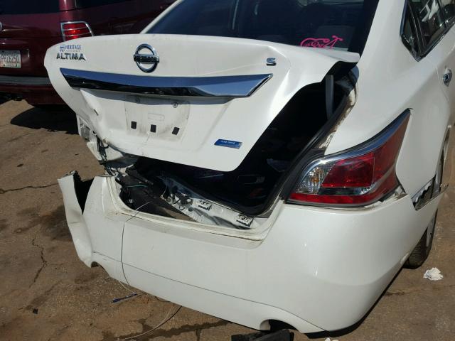 1N4AL3AP5EC292569 - 2014 NISSAN ALTIMA WHITE photo 9