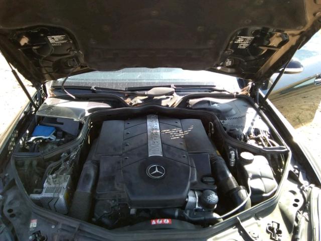 WDDDJ75X96A040373 - 2006 MERCEDES-BENZ CLS 500C BLACK photo 7