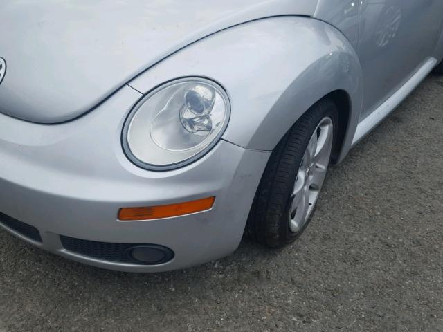 3VWSF31Y06M300864 - 2006 VOLKSWAGEN NEW BEETLE 银色 照片 9