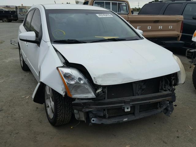 3N1AB61E68L658791 - 2008 NISSAN SENTRA 2.0 WHITE photo 1