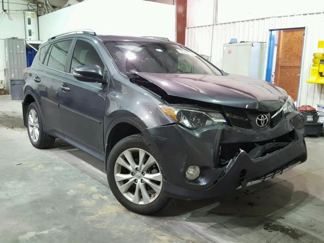 2T3YFREV2DW059403 - 2013 TOYOTA RAV4 LIMIT GRAY photo 1