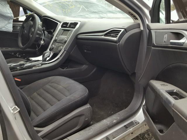 3FA6P0H77DR282866 - 2013 FORD FUSION SE SILVER photo 5