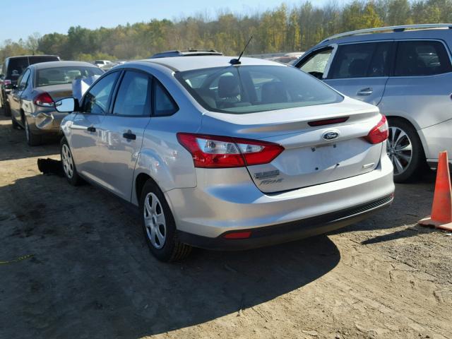 1FADP3E29DL306603 - 2013 FORD FOCUS S SILVER photo 3