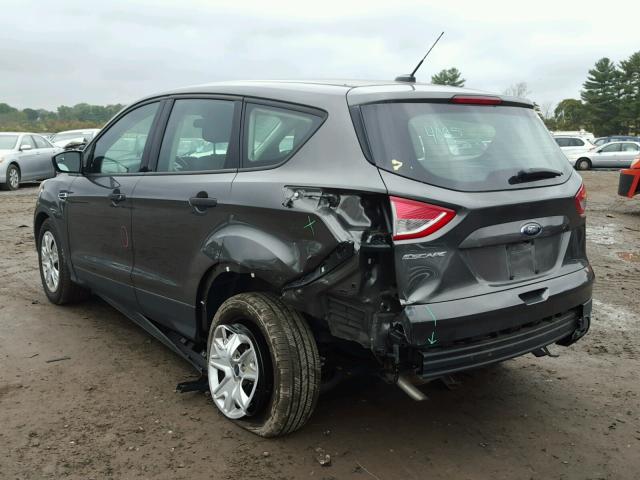 1FMCU0F77GUA13672 - 2016 FORD ESCAPE S GRAY photo 3