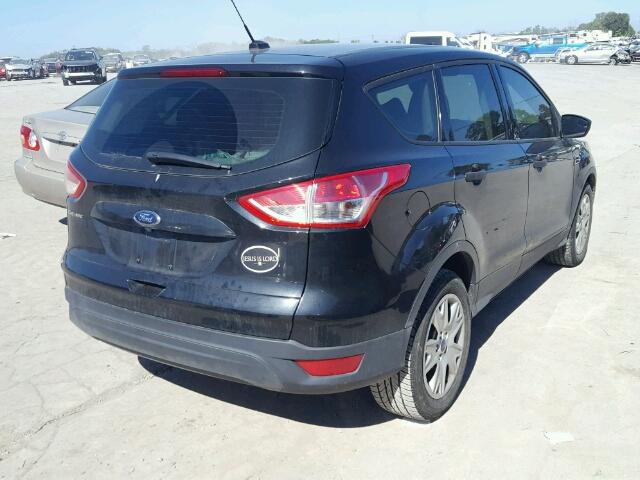 1FMCU0F77EUA75828 - 2014 FORD ESCAPE S BLACK photo 4