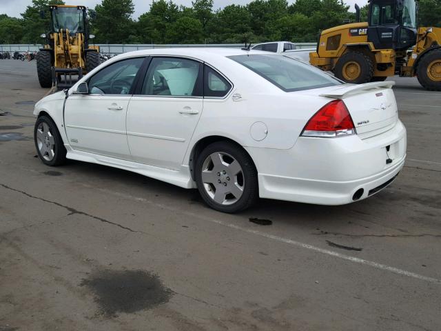 2G1WD58C569157749 - 2006 CHEVROLET IMPALA SUP WHITE photo 3