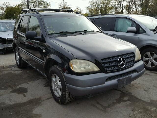 4JGAB54E5XA055447 - 1999 MERCEDES-BENZ ML BLACK photo 1