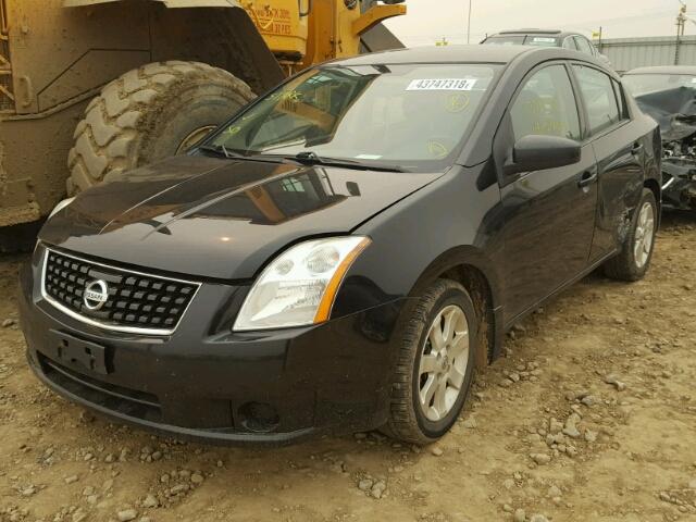 3N1AB61E48L615972 - 2008 NISSAN SENTRA 2.0 BLACK photo 2