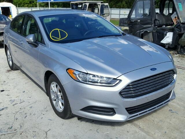 1FA6P0G78F5124415 - 2015 FORD FUSION S SILVER photo 1