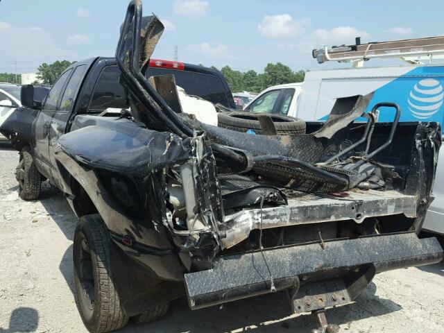 3D7KR28C45G704171 - 2005 DODGE RAM 2500 S შავი ფოტო 3