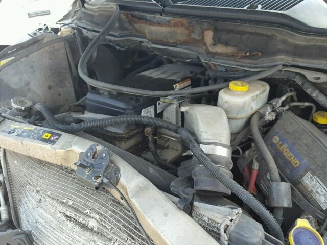 3D7KR28C45G704171 - 2005 DODGE RAM 2500 S შავი ფოტო 7