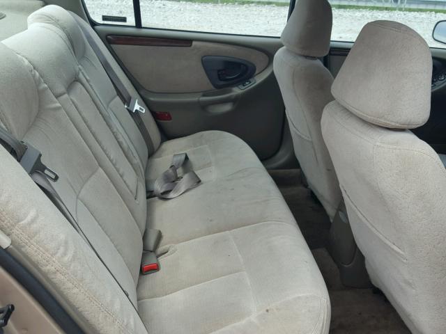 1G3NB52M5X6340250 - 1999 OLDSMOBILE CUTLASS GL GOLD photo 6