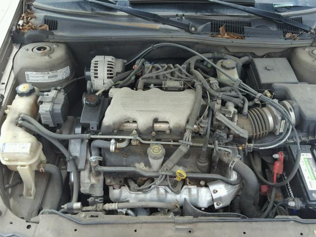 1G3NB52M5X6340250 - 1999 OLDSMOBILE CUTLASS GL GOLD photo 7