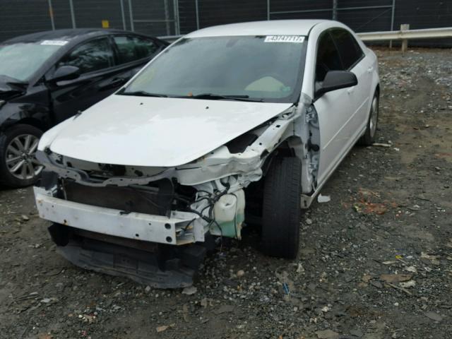 1G1ZA5EU5CF398832 - 2012 CHEVROLET MALIBU LS თეთრი ფოტო 2