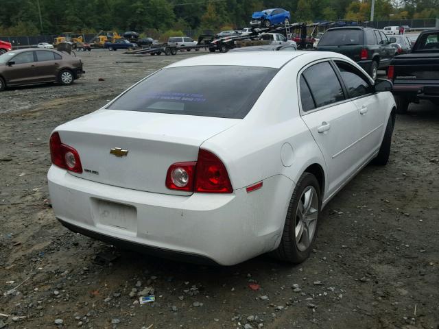 1G1ZA5EU5CF398832 - 2012 CHEVROLET MALIBU LS WHITE photo 4