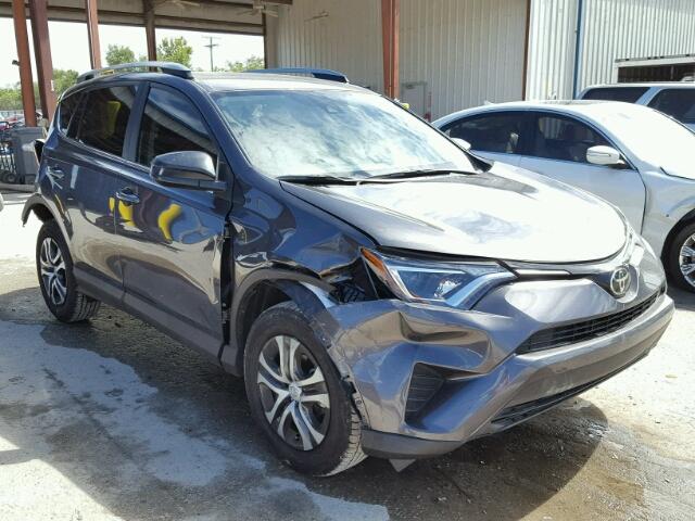 2T3ZFREV4HW356019 - 2017 TOYOTA RAV4 GRAY photo 1