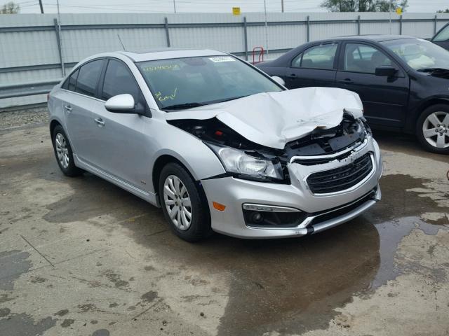 1G1PG5SB9F7120524 - 2015 CHEVROLET CRUZE LTZ SILVER photo 1