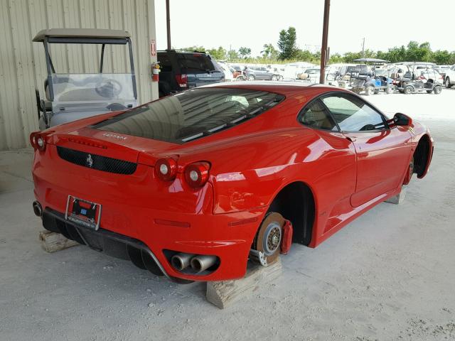 ZFFEW58A550142920 - 2005 FERRARI F430 RED photo 4