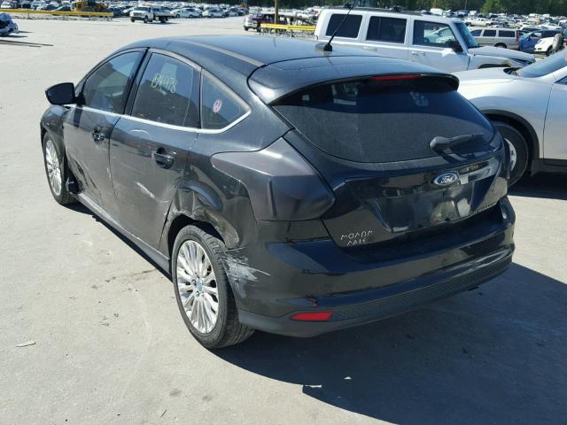 1FAHP3N21CL153487 - 2012 FORD FOCUS TITA BLACK photo 3