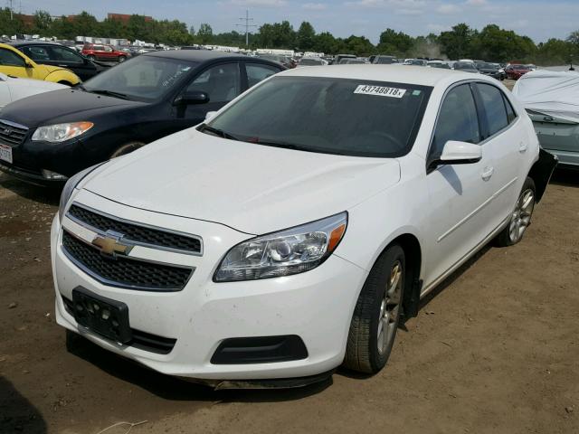 1G11C5SA7DF205583 - 2013 CHEVROLET MALIBU 1LT თეთრი ფოტო 2