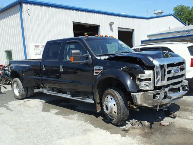 1FTXW43R78EB62933 - 2008 FORD F450 SUPER BLACK photo 1