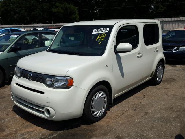 JN8AZ28RX9T119778 - 2009 NISSAN CUBE BASE WHITE photo 2