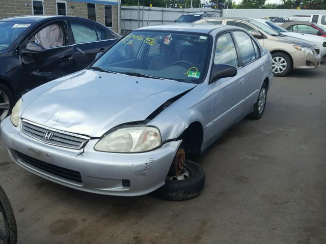 2HGEJ6618YH563067 - 2000 HONDA CIVIC BASE Gümüş foto 2