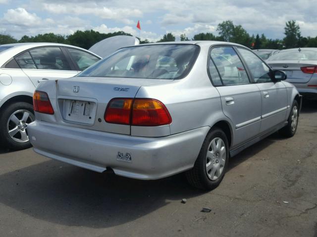 2HGEJ6618YH563067 - 2000 HONDA CIVIC BASE Gümüş foto 4