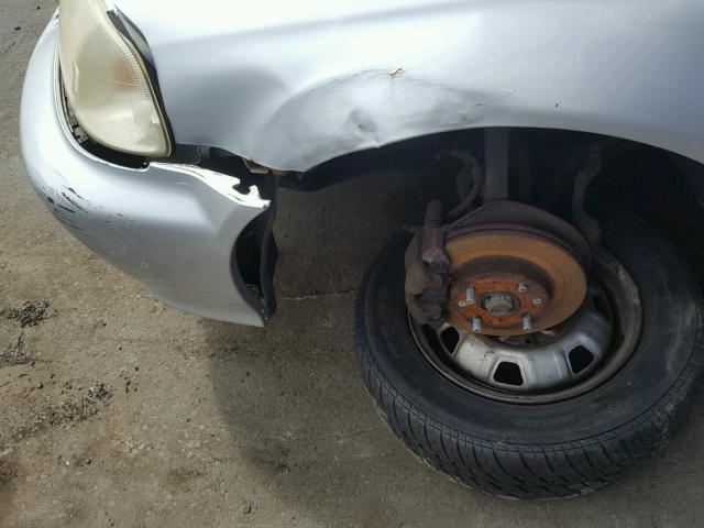 2HGEJ6618YH563067 - 2000 HONDA CIVIC BASE Gümüş foto 9