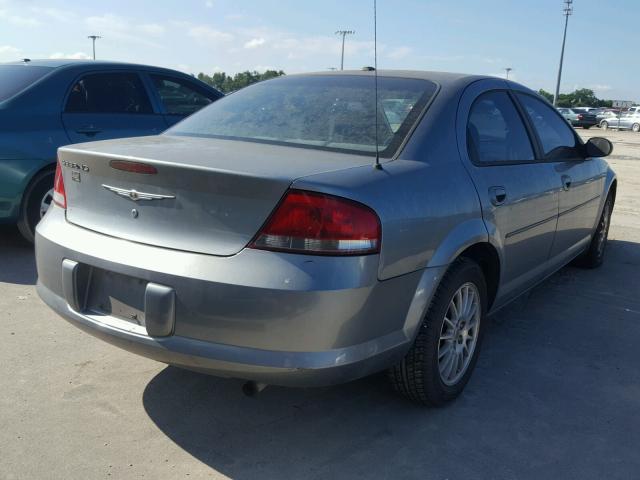 1C3EL46X96N248031 - 2006 CHRYSLER SEBRING GRAY photo 4