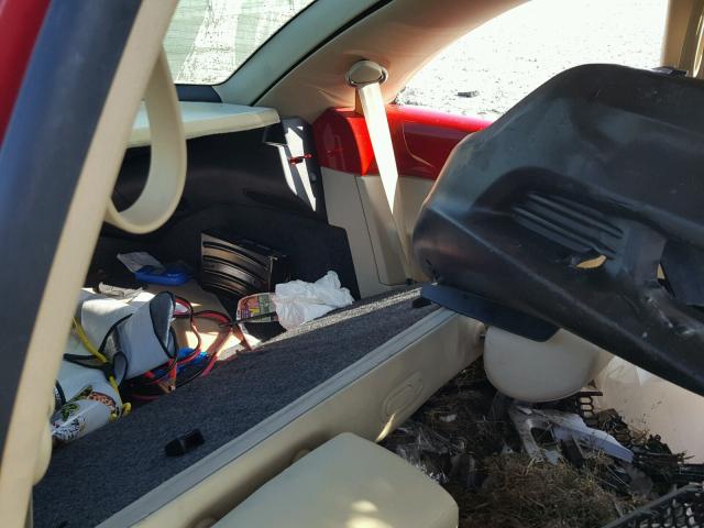 3VWPW31C39M518571 - 2009 VOLKSWAGEN NEW BEETLE წითელი ფოტო 6