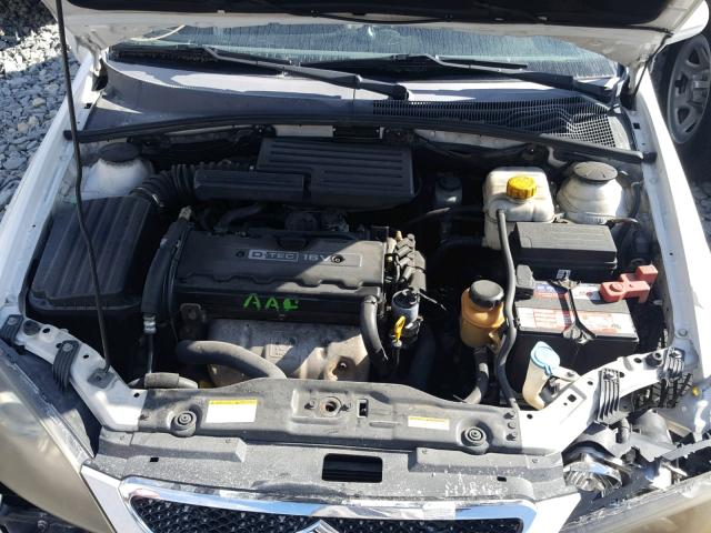 KL5JD66Z75K212669 - 2005 SUZUKI RENO S WHITE photo 7