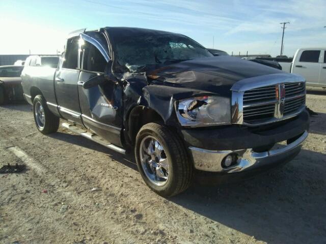 1D7HA18237S122254 - 2007 DODGE RAM 1500 S BLUE photo 1