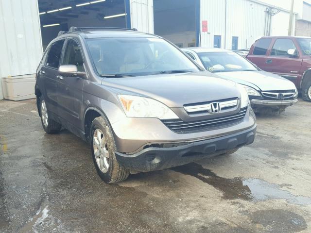 5J6RE48779L036095 - 2009 HONDA CR-V EXL GRAY photo 1