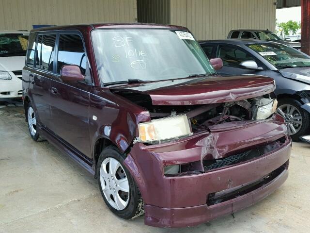 JTLKT324950210531 - 2005 TOYOTA SCION XB PURPLE photo 1