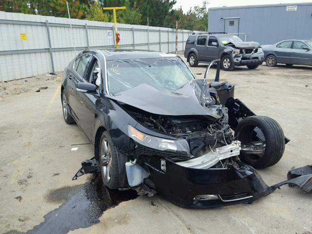 19UUA9F5XCA007365 - 2012 ACURA TL BLACK photo 1