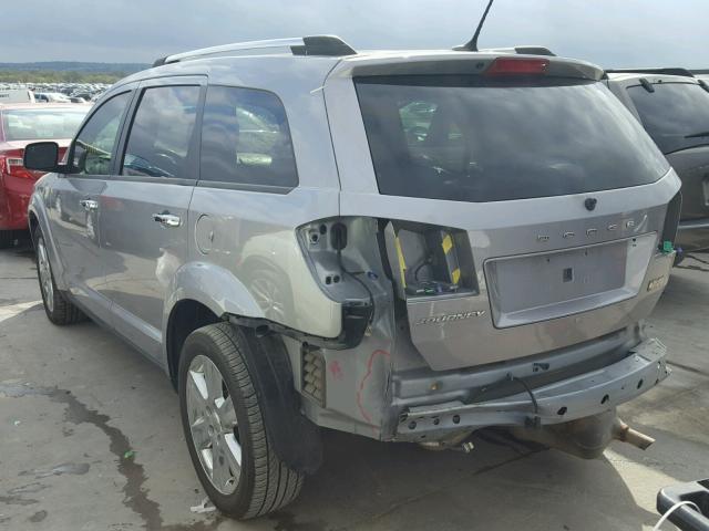 3C4PDCAB2FT521494 - 2015 DODGE JOURNEY SE SILVER photo 3