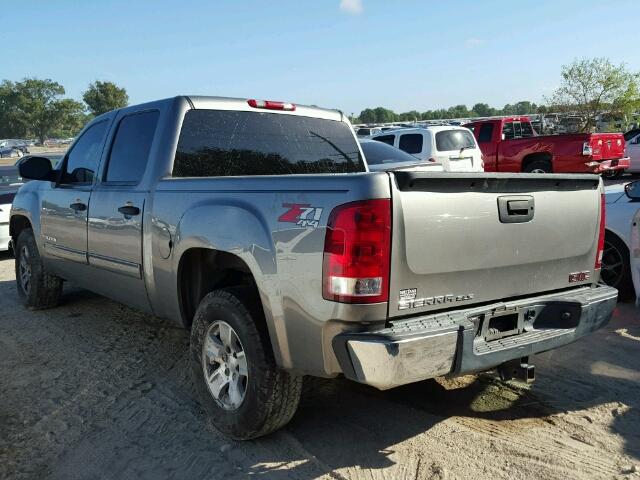 2GTEK13M471549574 - 2007 GMC NEW SIERRA GRAY photo 3