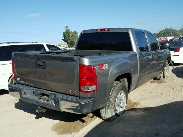 2GTEK13M471549574 - 2007 GMC NEW SIERRA GRAY photo 4