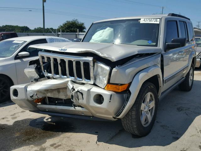 1J8HG48K87C670490 - 2007 JEEP COMMANDER Qızıl foto 2