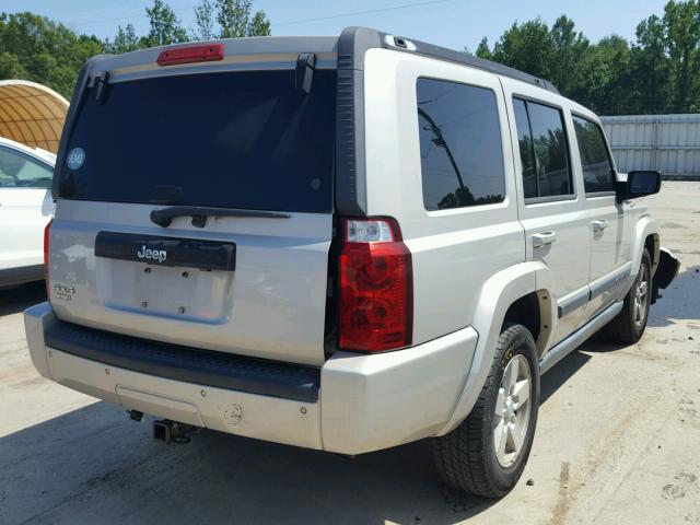 1J8HG48K87C670490 - 2007 JEEP COMMANDER Qızıl foto 4