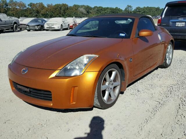 JN1AZ36A94T013106 - 2004 NISSAN 350Z BLACK photo 2