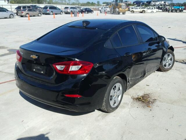 1G1BB5SM6G7325598 - 2016 CHEVROLET CRUZE LS BLACK photo 4