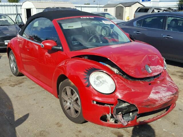 3VWRF31Y46M323126 - 2006 VOLKSWAGEN NEW BEETLE 红色 照片 1