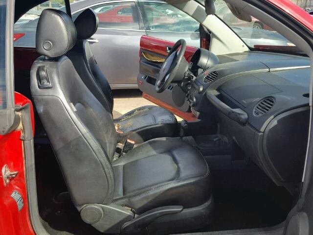 3VWRF31Y46M323126 - 2006 VOLKSWAGEN NEW BEETLE 红色 照片 5